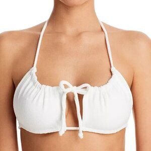 Frankies Bikini Eliza Terry Halter Bikini Top